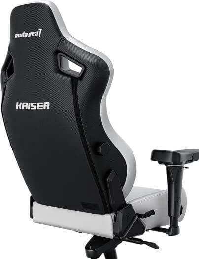 Gaming Chair AD12YDDC-L-20-W-PV/C AndaSeat Kaiser 4 L WHITE 5D Armrest 65mm wheels PVC Leather