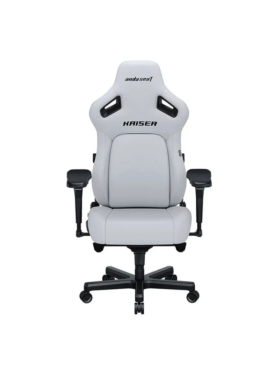 Gaming Chair AD12YDDC-L-20-W-PV/C AndaSeat Kaiser 4 L WHITE 5D Armrest 65mm wheels PVC Leather