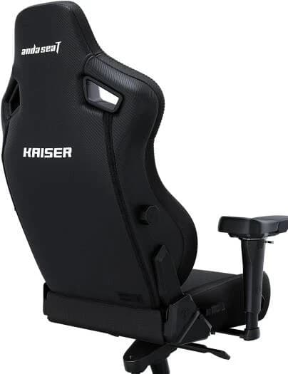 Gaming Chair AD12YDDC-XLL-20-B-CF AndaSeat Kaiser 4 XL BLACK 5D Armrest 65mm wheels PVC Fabric