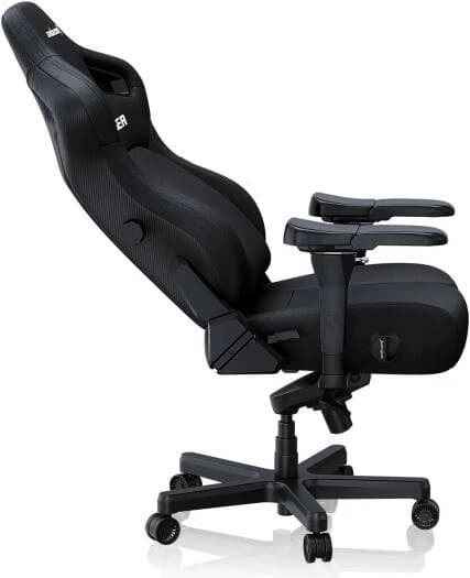 Gaming Chair AD12YDDC-XLL-20-B-CF AndaSeat Kaiser 4 XL BLACK 5D Armrest 65mm wheels PVC Fabric