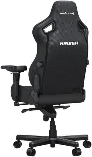 Gaming Chair AD12YDDC-XLL-20-B-CF AndaSeat Kaiser 4 XL BLACK 5D Armrest 65mm wheels PVC Fabric