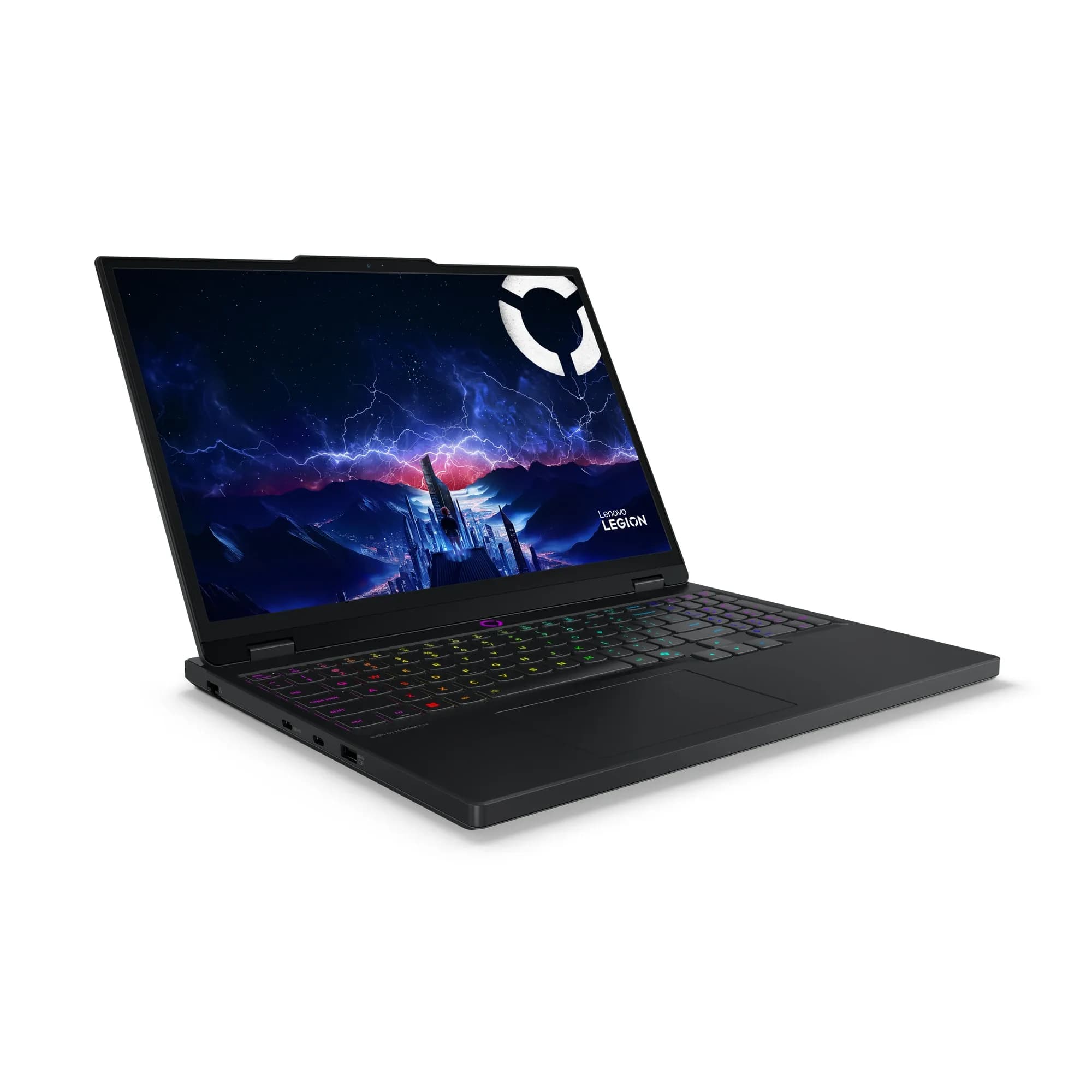 Ноутбук Lenovo Legion 5 15IRX10 Intel Core i7-14700HX(20 ядер/28 потоков, up to 5.5GHz), 16GB DDR5, 1TB SSD NVMe, 15.1" WQXGA OLED 165Hz, RTXTM 5060 8GB GDDR7, Type-C, HDMI, LAN, WF, BT, DOS, клав. с подсв., EN-RU, крышка металл, черный [83LY00HMRK]