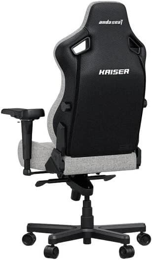 Gaming Chair AD12YDDC-XLL-20-G-CF AndaSeat Kaiser 4 XL GRAY 5D Armrest 65mm wheels PVC Fabric