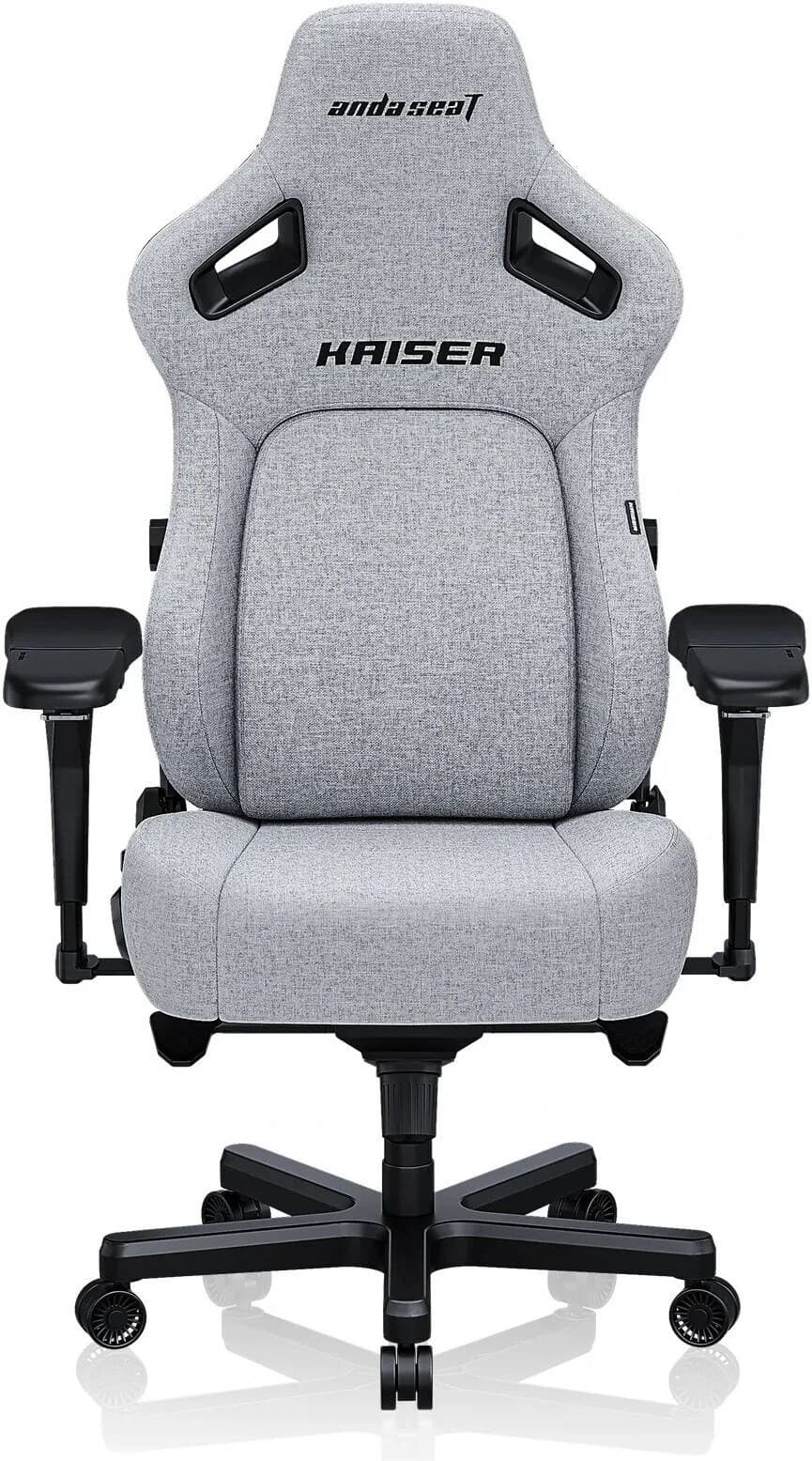 Gaming Chair AD12YDDC-XLL-20-G-CF AndaSeat Kaiser 4 XL GRAY 5D Armrest 65mm wheels PVC Fabric