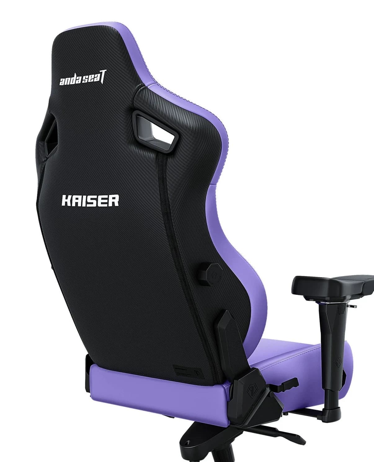 Gaming Chair AD12YDDC-XLL-20-V-PV/C AndaSeat Kaiser 4 XL PURPLE 5D Armrest 65mm wheels PVC Leather