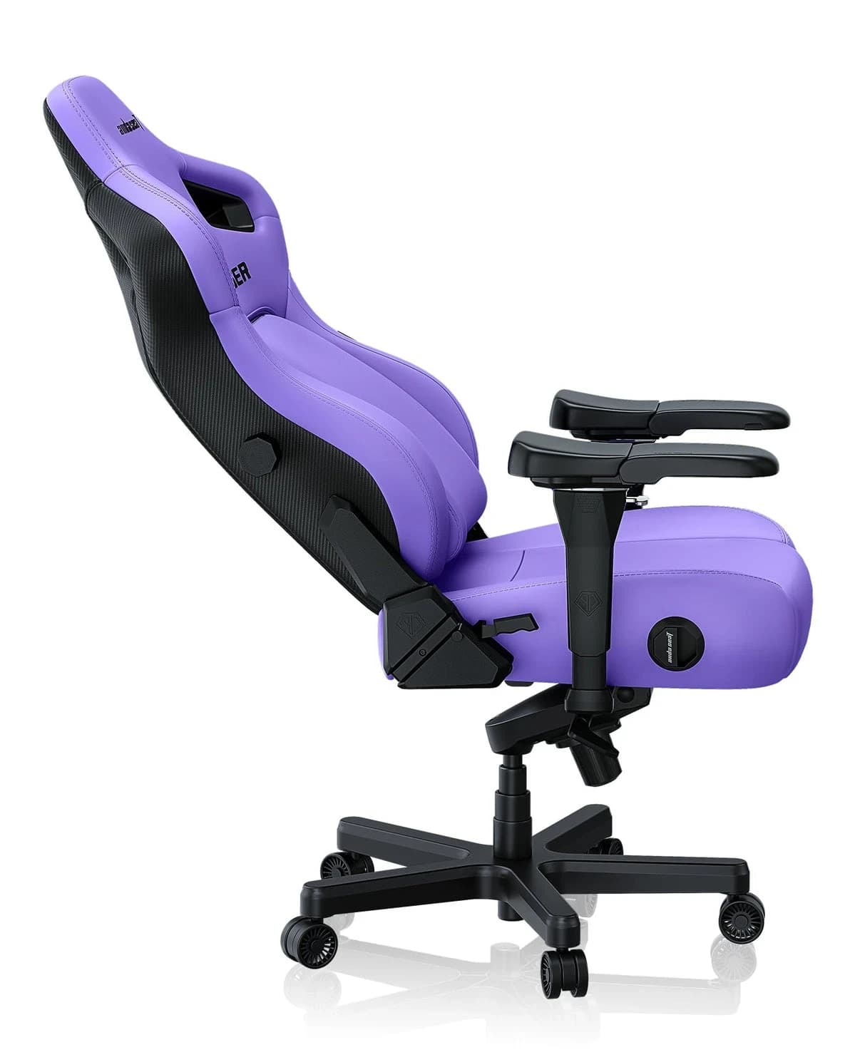 Gaming Chair AD12YDDC-XLL-20-V-PV/C AndaSeat Kaiser 4 XL PURPLE 5D Armrest 65mm wheels PVC Leather