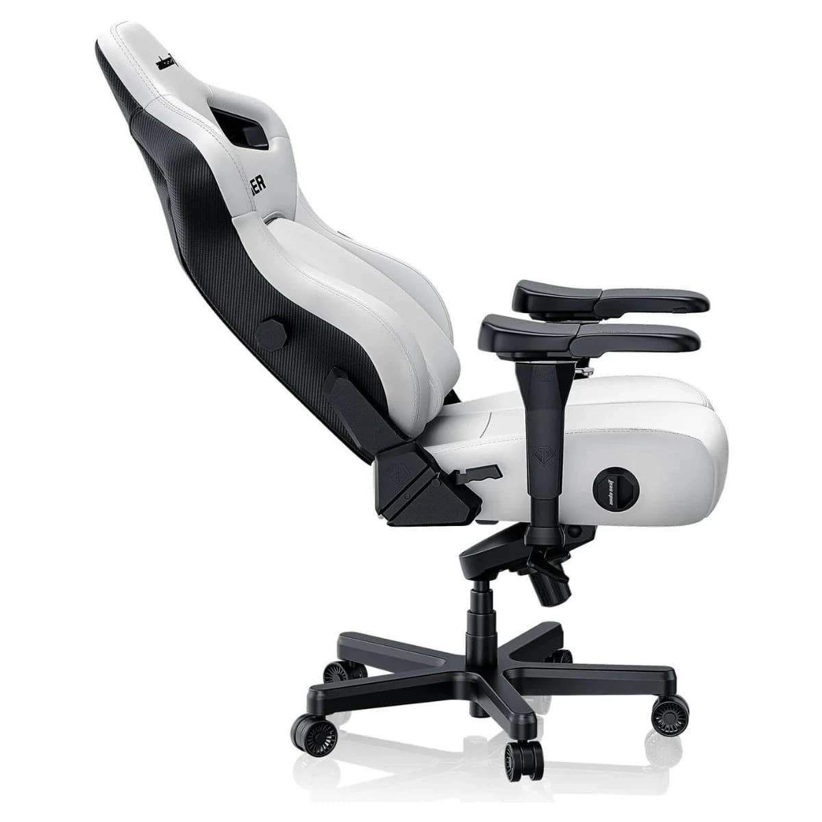 Gaming Chair AD12YDDC-XLL-20-W-PV/C AndaSeat Kaiser 4 XL WHITE 5D Armrest 65mm wheels PVC Leather