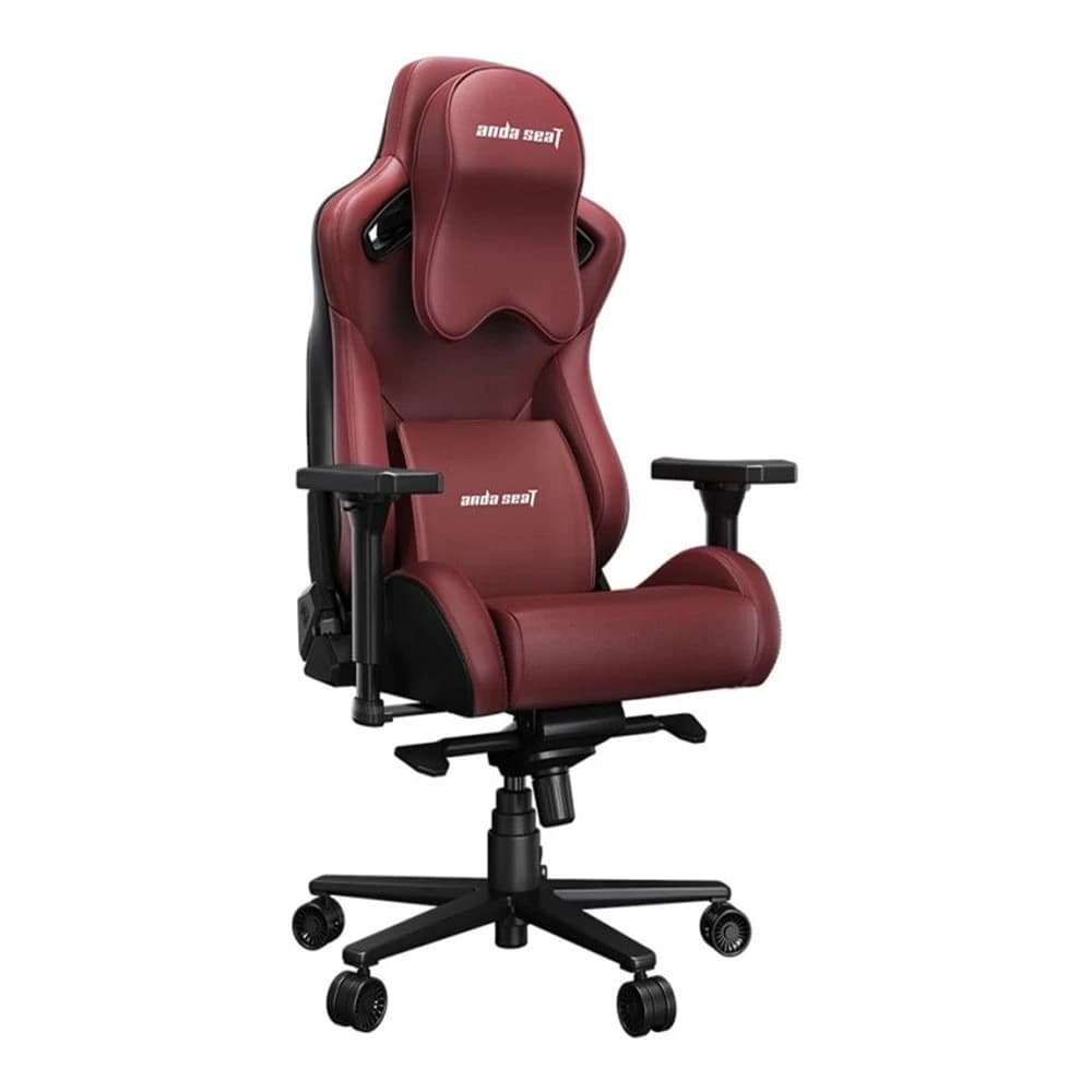 Gaming Chair AD12YXL-17-AB-PV-A01 AndaSeat Kaiser 2 Pro XL MAROON 4D Armrest 65mm wheels PVC Leather