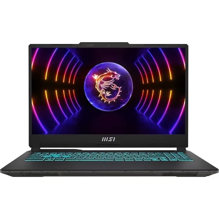 Ноутбук MSI CYBORG 15 B2RWFKG-073XRO Intel Core 7 240H(up to 5.20Ghz), 16GB DDR5, 512GB NVMe 15.6" FHD 144Hz, RTX 5060 8GB, Type-C-Thunderbolt, LAN, WF, BT, DOS, клав.с подсв, EN-RU, черный