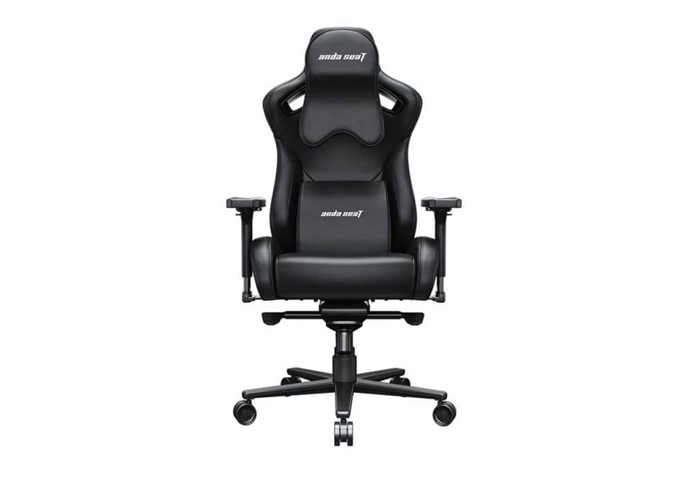 Gaming Chair AD12YXL-17-B-PV AndaSeat Kaiser 2 Pro XL BLACK 4D Armrest 65mm wheels PVC Leather