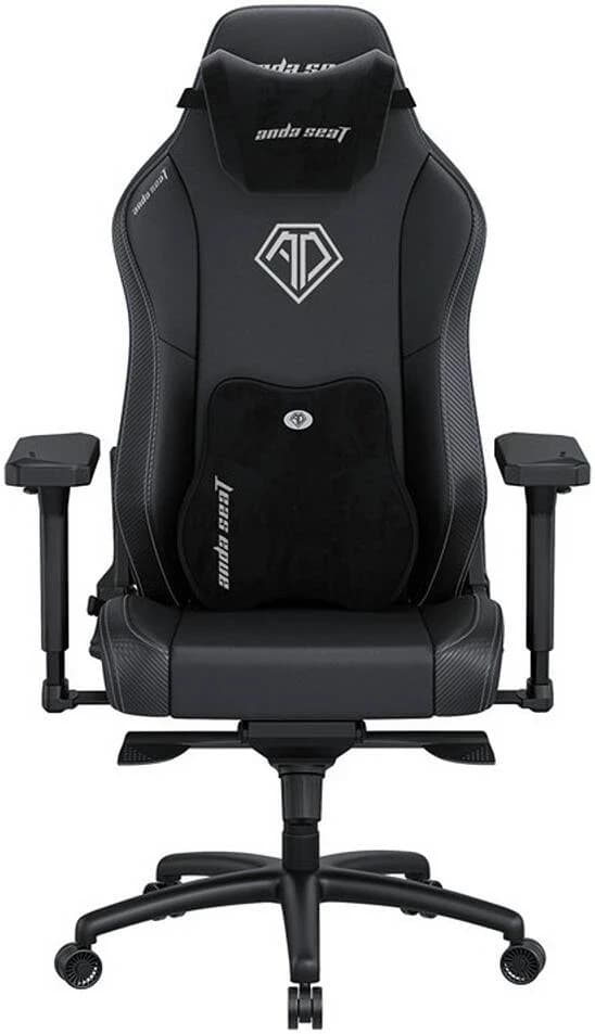 Gaming Chair AD18XL-52-B-PV/C AndaSeat Phantom 3 XL BLACK 4D Armrest 65mm wheels PVC Leather