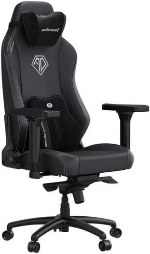 Gaming Chair AD18XL-52-B-PV/C AndaSeat Phantom 3 XL BLACK 4D Armrest 65mm wheels PVC Leather