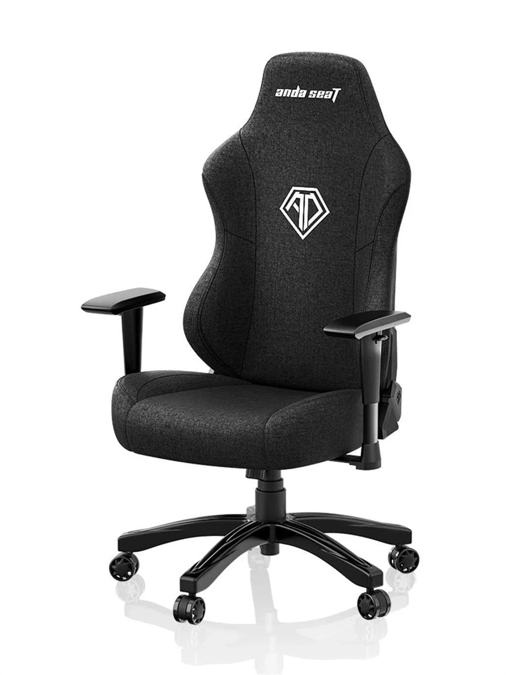 Gaming Chair AD18Y-06-B-F AndaSeat Phantom 3 BLACK 2D Armrest 60mm wheels Fabric