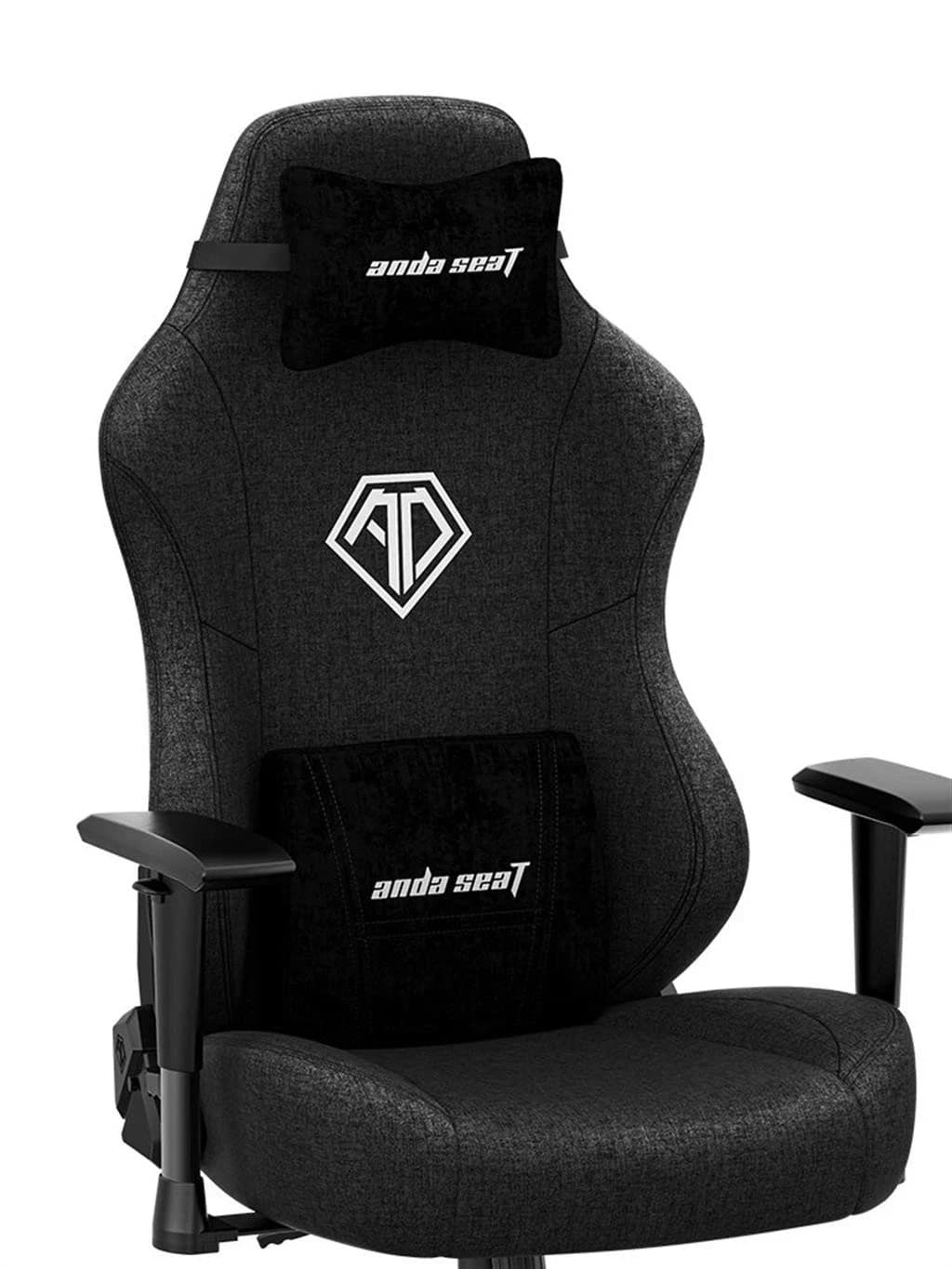 Gaming Chair AD18Y-06-B-F AndaSeat Phantom 3 BLACK 2D Armrest 60mm wheels Fabric
