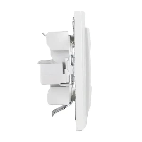 Минск Розетка RJ-45+Phone СП белая EKF Basic