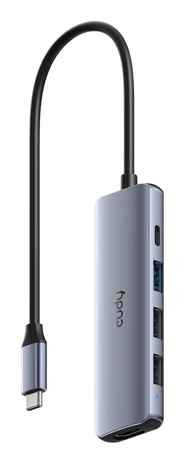 USB-хаб Cudy UH405 (5 Гбит/с, 100 Вт)