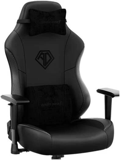 Gaming Chair AD18Y-14-B-PV/C AndaSeat Phantom 3 Tiger BLACK 2D Armrest 60mm wheels PVC Leather