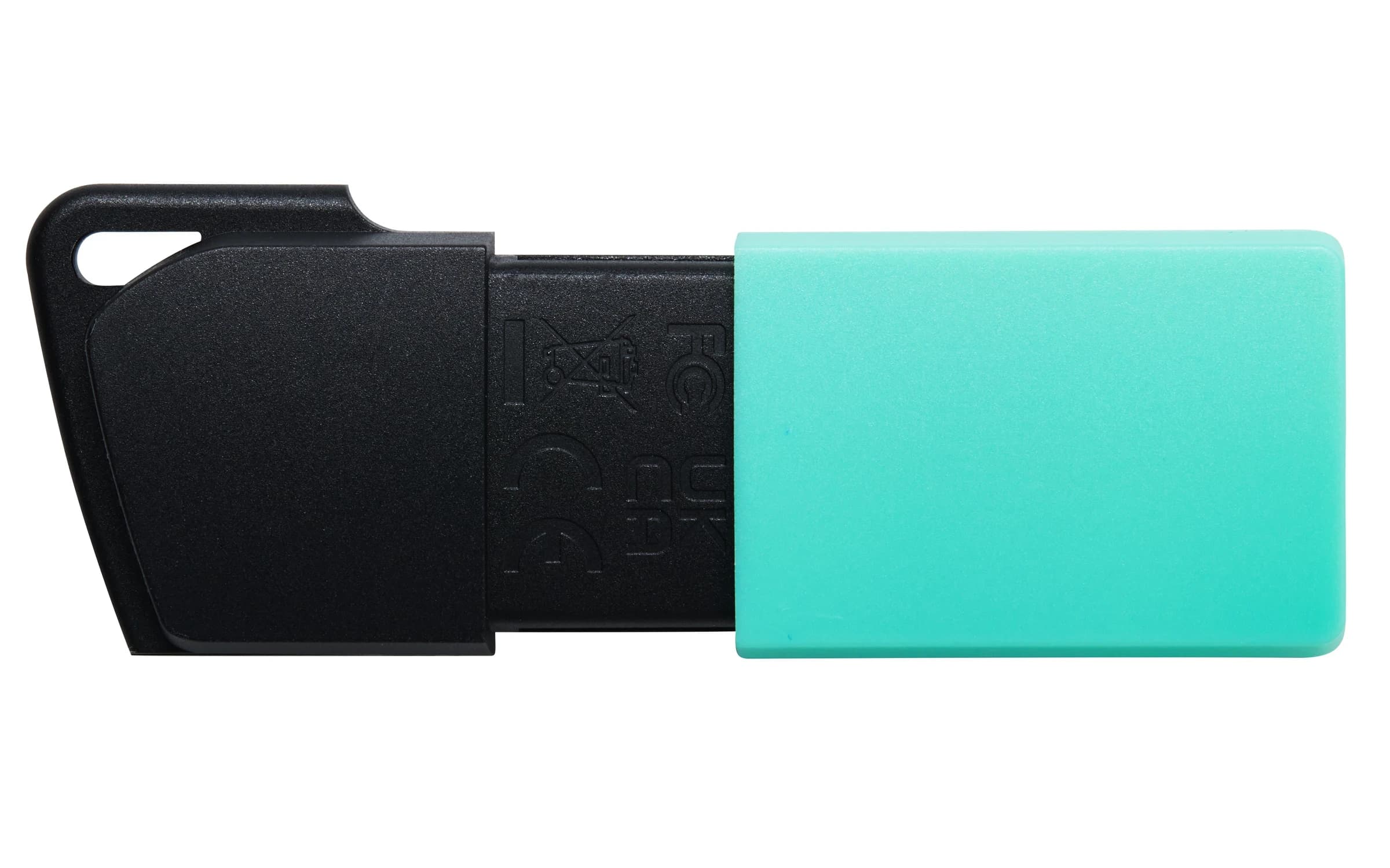 Накопитель на флеш памяти 256GB USB 3.2 Gen1 Kingston DataTraveler Exodia М Бирюзовый-Черный [DTXM/256GB]