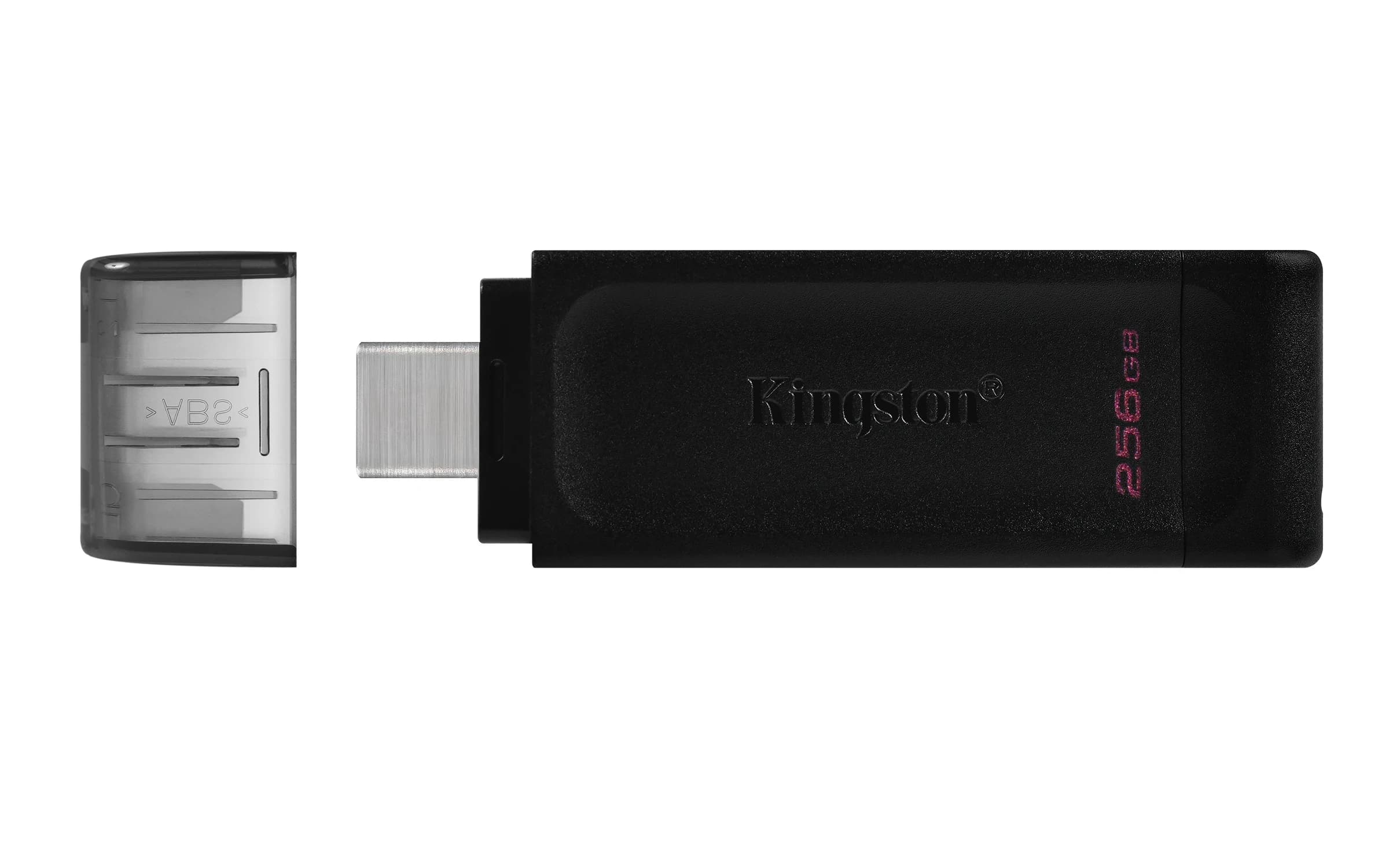 Накопитель на флеш памяти 256GB USB-C 3.2 Kingston Data Traveler 70 [DT70/256GB]