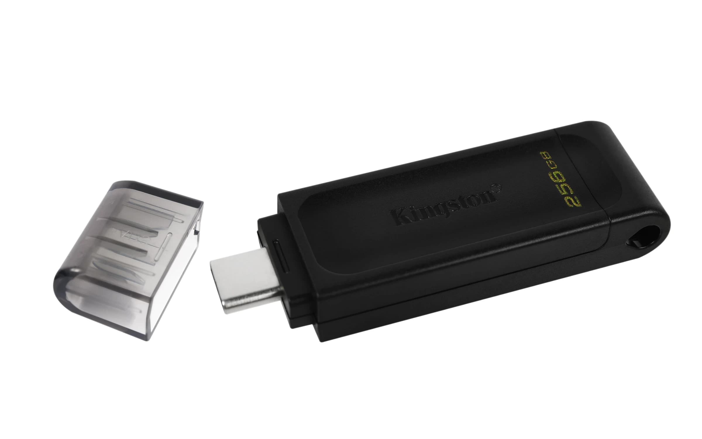 Накопитель на флеш памяти 256GB USB-C 3.2 Kingston Data Traveler 70 [DT70/256GB]
