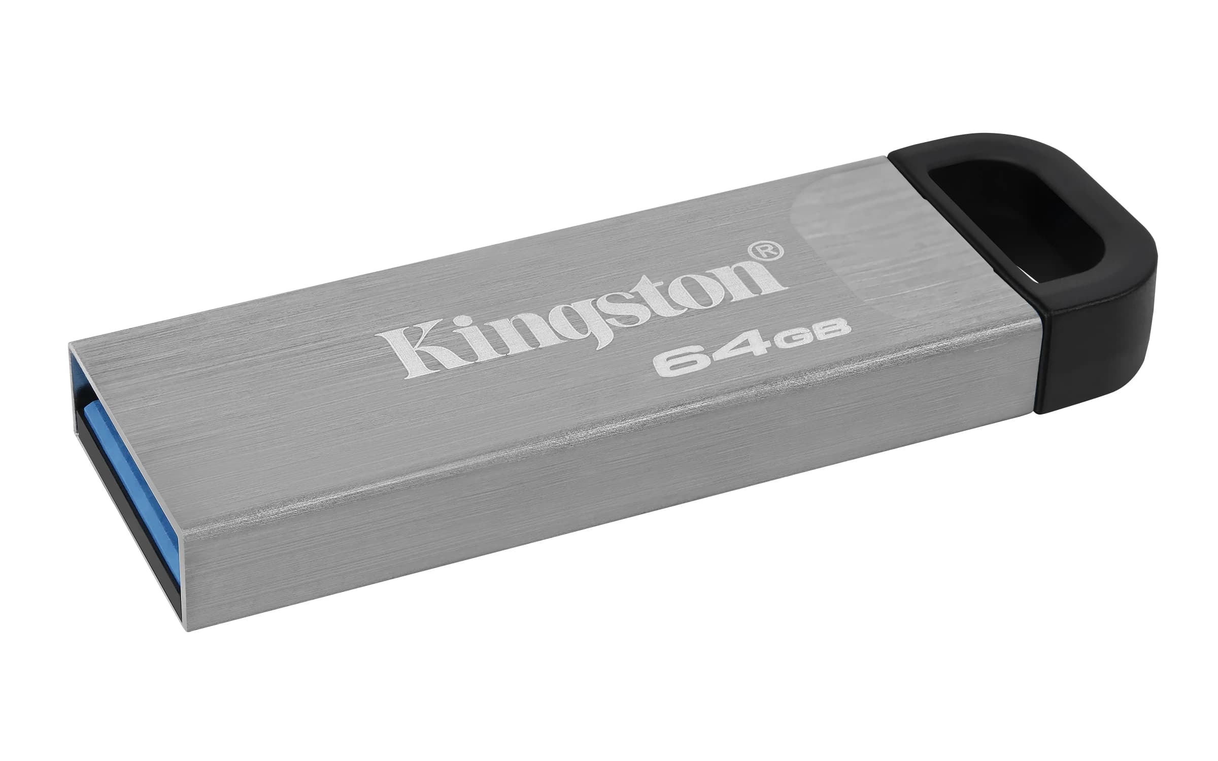 Накопитель на флеш памяти 64GB USB 3.2 Gen1 Kingston DataTraveler Kyson Серебро [DTKN/64GB]