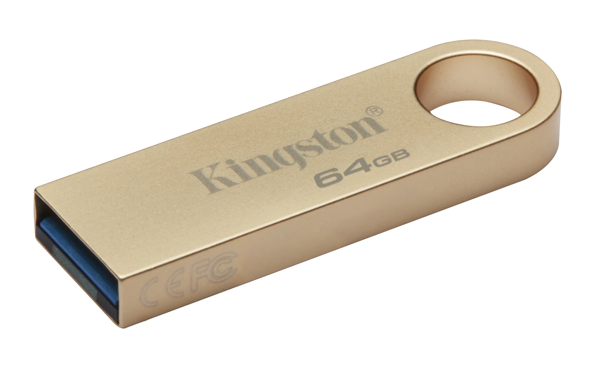 Накопитель на флеш памяти 64GB USB 3.2 Kingston DataTraveler [DTSE9G3/64GB] Metal Casing