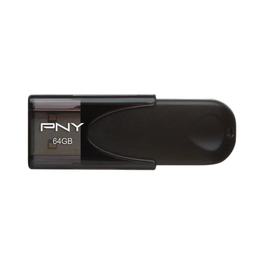 Накопитель на флеш памяти 64GB USB2.0 PNY Attache4 [FD64GATT4-EF]