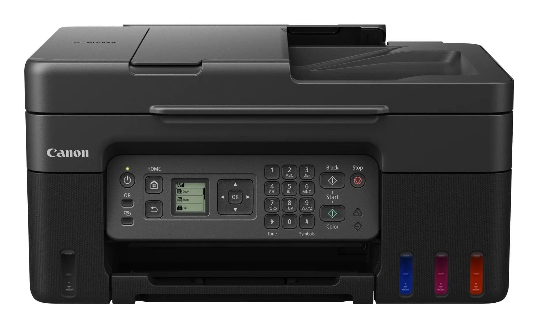 МФУ Canon PIXMA G4470 цветное струйное (принтер, копир, планшетный сканер), A4, скорость печати 11/6 ppm, чернила GI-41, подача 35 листов, ЖК-экран 1,3", USB 2.0, Wi-Fi [5807C009AA] КЗ