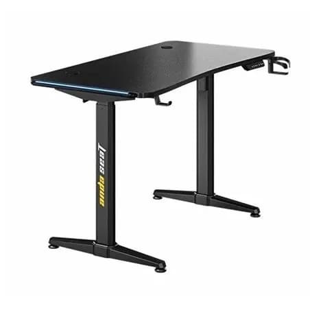 Gaming Desk AD-D-DD1-1600L-01-B AndaSeat Terminator Carbon Fiber Texture Tabletop RGB