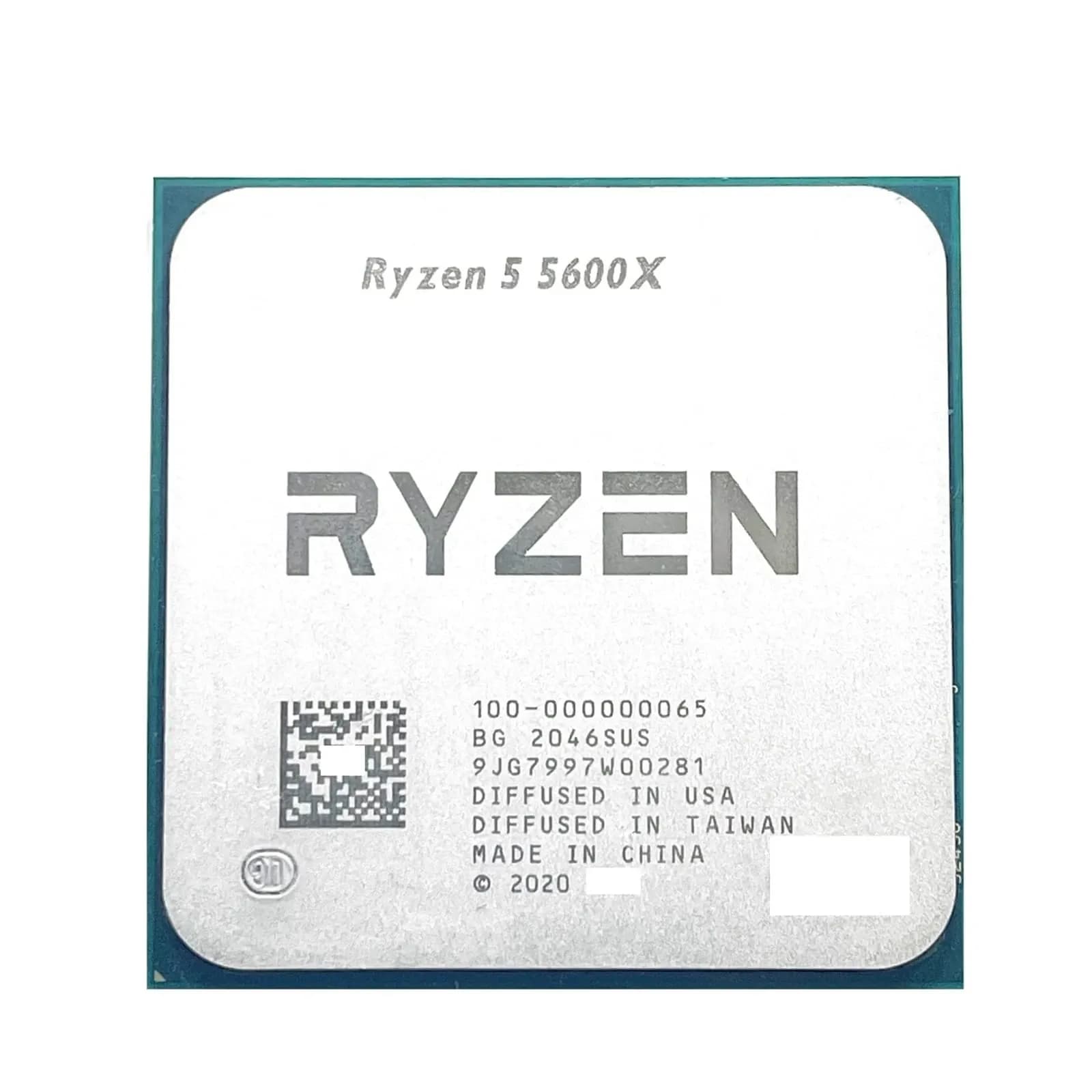 Процессор AMD Ryzen 5 5600X 3.7Ghz (4.6Ghz Turbo), AM4, 6 Cores, 12 Threads, 32MB L3, Discrete Graphics Card Required, 65W Tray