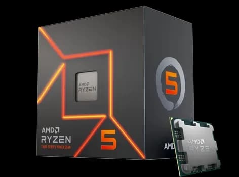 Процессор AMD Ryzen 5 7600X, AM5, 4.7-5.3 GHz, 32MB Cache-L3, AMD RadeonTM Graphics, 6 Cores + 12 Threads, Unlocked for Overclocking, Tray