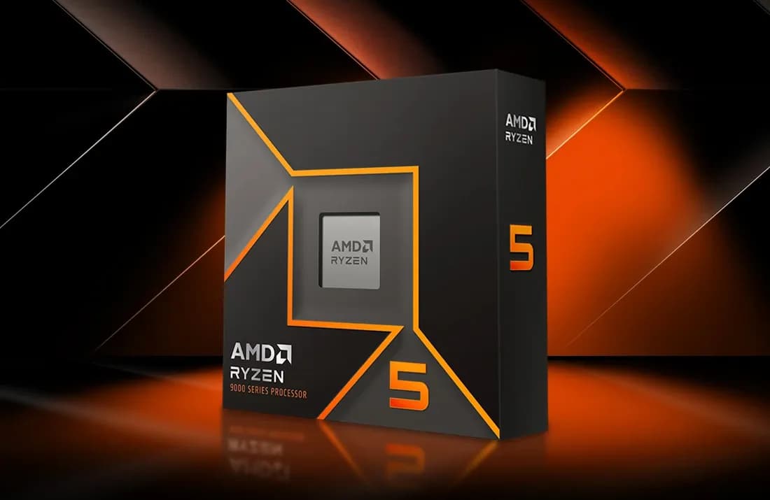 Процессор AMD Ryzen 5 9600X, AM5, 3.9-5.4GHz, 32MB Cache-L3, AMD RadeonTM Graphics, 6 Cores + 12 Threads, Tray
