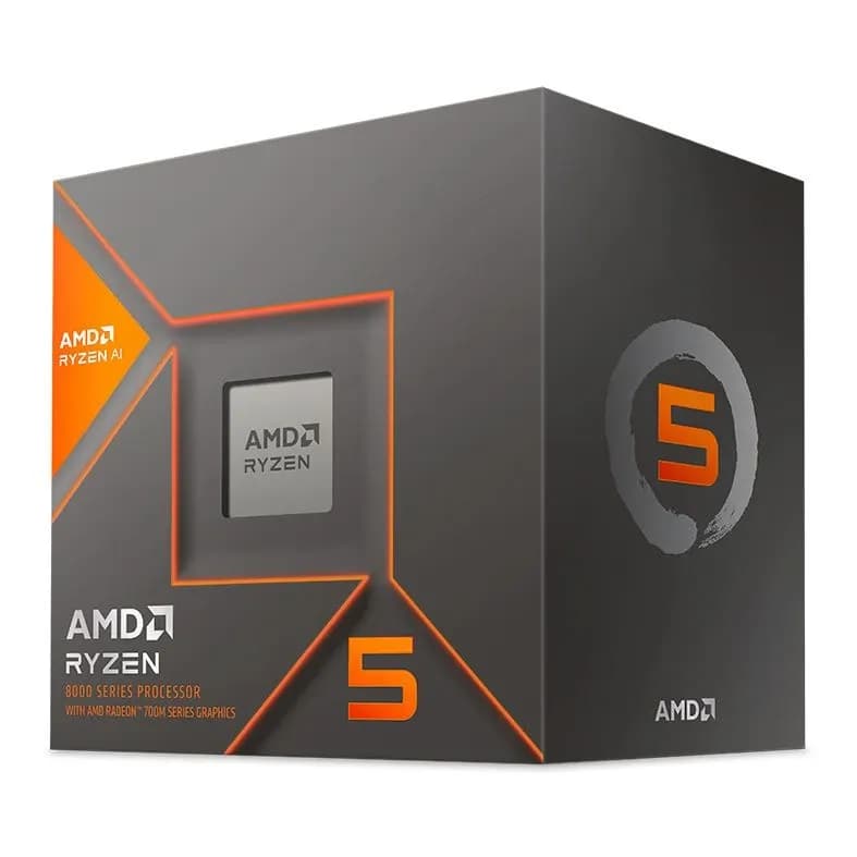 Процессор AMD Ryzen 5 Pro 8600G, AM5, 4.30-5.00GHz, 16MB Cache-L3, AMD RadeonTM 760M, 6 Cores + 12 Threads, Tray