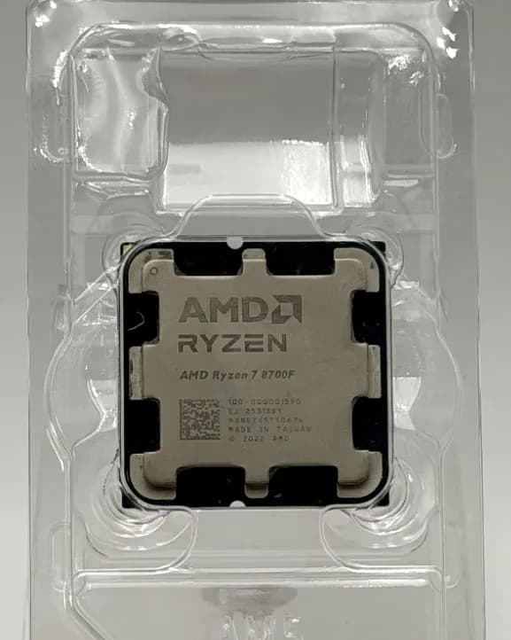Процессор AMD Ryzen 7 8700F, AM5, 4.1-5.0GHz, 16MB Cache-L3, Discrete Graphics Card Required, 8 Cores + 16 Threads, Tray