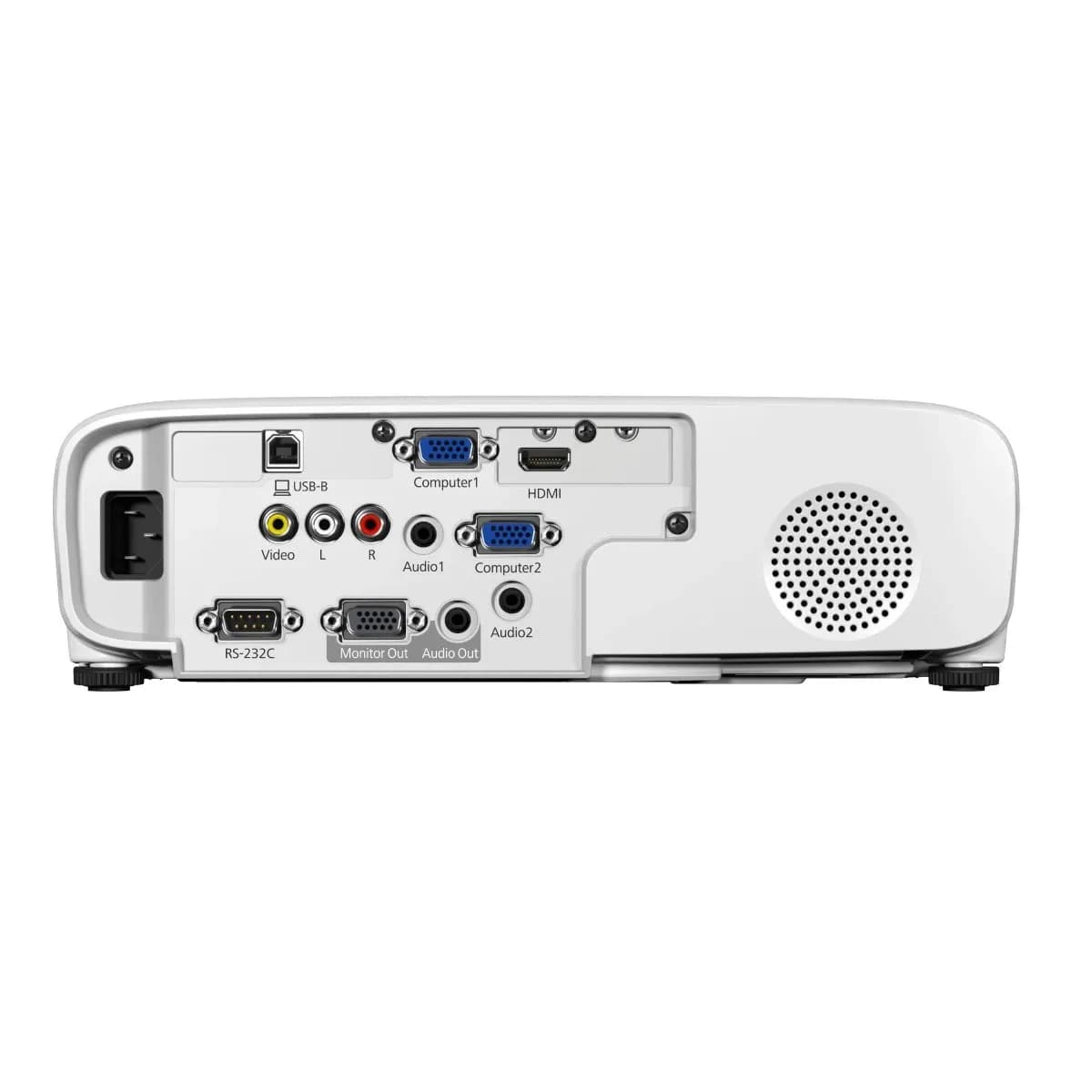 Проектор Epson EB-X49 3LCD, XGA (1024x768), 3600Lm, 16000:1,VGA х2, RCA, HDMI, Mini Jack 3,5 мм х2, RCA White/Red [V11H982040]