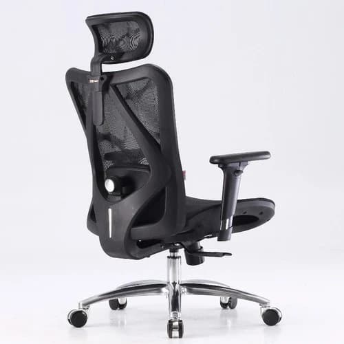 Office Chair SIHOO C300-B101 BLACK 6D Armrest, class 4 TUV gaslift,350mm aluminum base