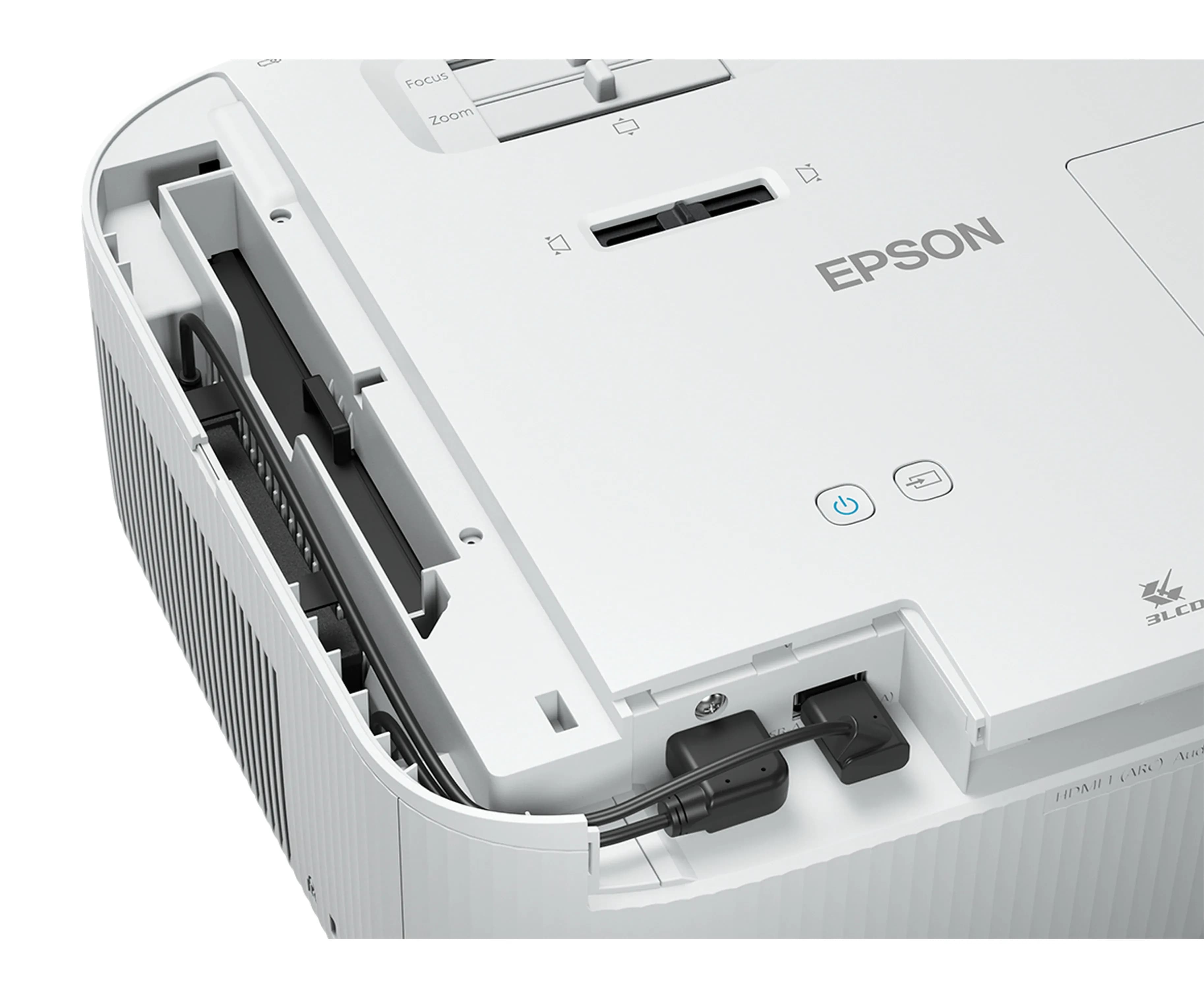 Проектор Epson EH-TW6150 3LCD,4K PRO-UHD, 2800 ANSI lm, 35000:1, USB 2.0 Type B (Service Only), Jack plug out, HDMI (HDCP 2.3) (2x)