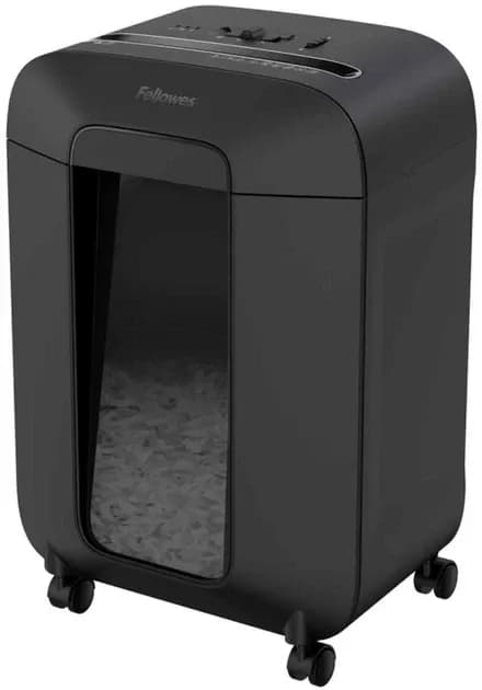 Шредер Fellowes, Powershred 15C, Уровень секретности P-4, Фрагмент 4х40мм., Подача: 15 лист., Емкость корзины 19 л., Safety Lock, Белый