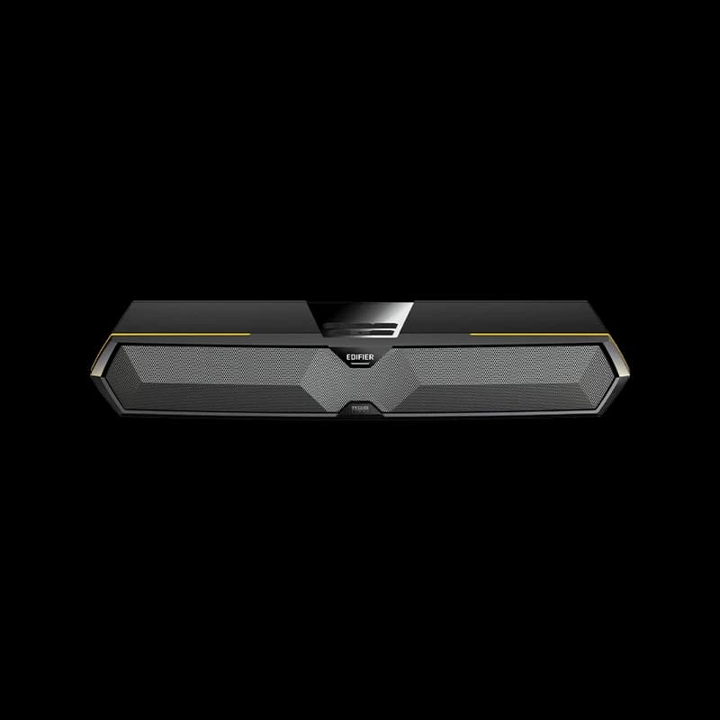 Беспроводная колонка Edifier MG300, 2.5W + 2.5W, 52mm drivers, ≥ 85dB (A), Bluetooth v5.3, USB-A 5V, USB-A Soundcard, RGB, 80Hz-20000Hz, 485mmx70mmx80mm, 0.9kg, черный