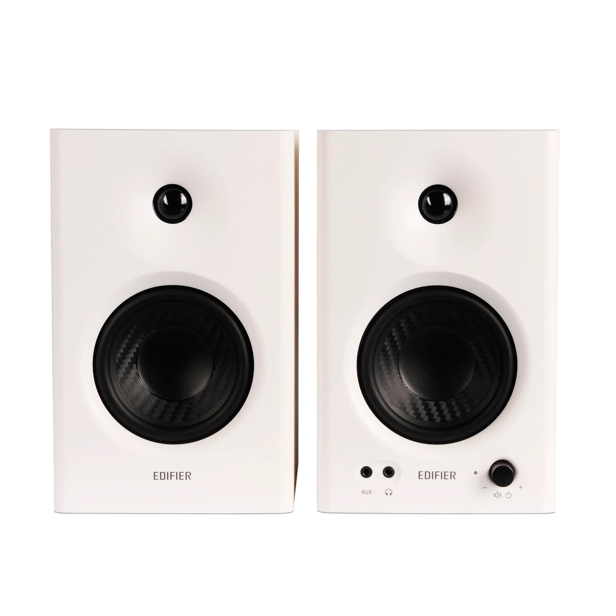 Звуковая система cтудийные мониторы Edifier MR4, ≥85dB(A), TRS, RCA, AUX , 21W+21W, Белый