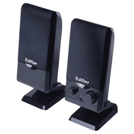 Звуковая система Edifier M1250, 2.0, 150-20000 Гц, 2х0.6 Вт, 3.5 MiniJack, Черный