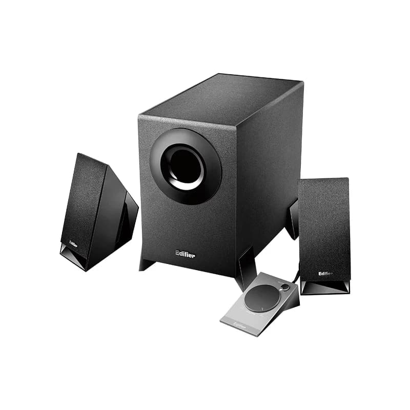 Звуковая система Edifier M1360, 2.1, 4.5BT RMS+2+2BT, Пульт управления, МДФ, Черный