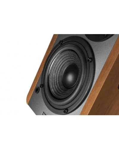 Звуковая система Edifier R1280T 2.0, ≥85dB(A), RCA - 3.5mm Auxiliary, RCA, 21W x 2, Пульт управления, Коричневый
