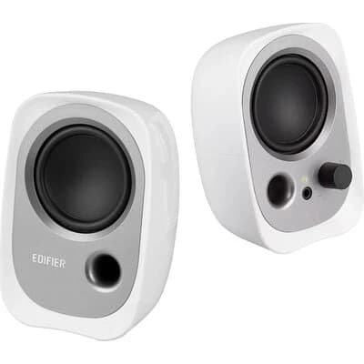 Звуковая система Edifier R12U 2.0, ≧85dBA, RMS 2W × 2 (THD+N=10%, f0=1 KHz) ,