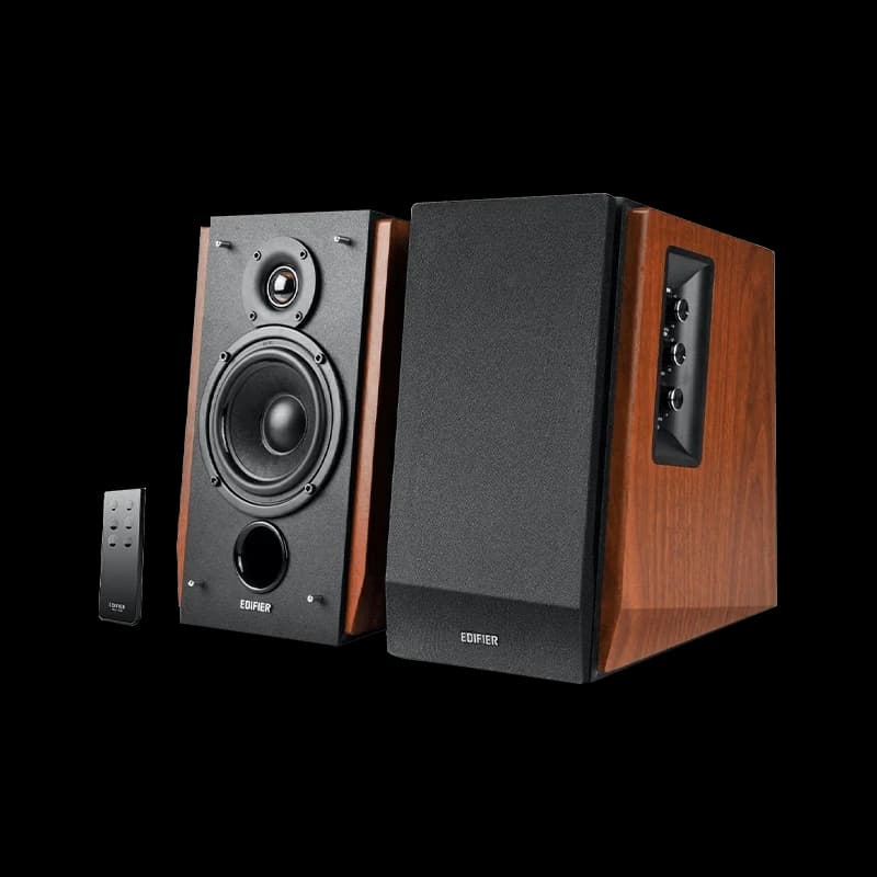 Колонки Edifier R1700BT (2.0, BT) коричневый