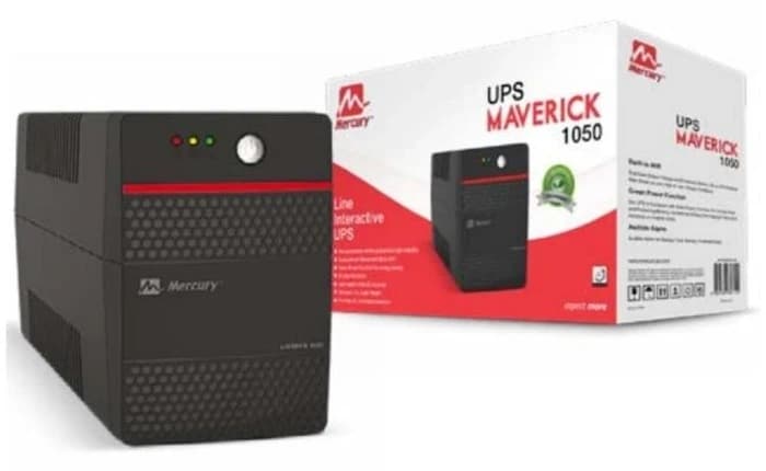 ИБП UPS Mercury Maverick 1050, AVR, 1050VA/512W, IEC C13x2, 1x12V/9Ah
