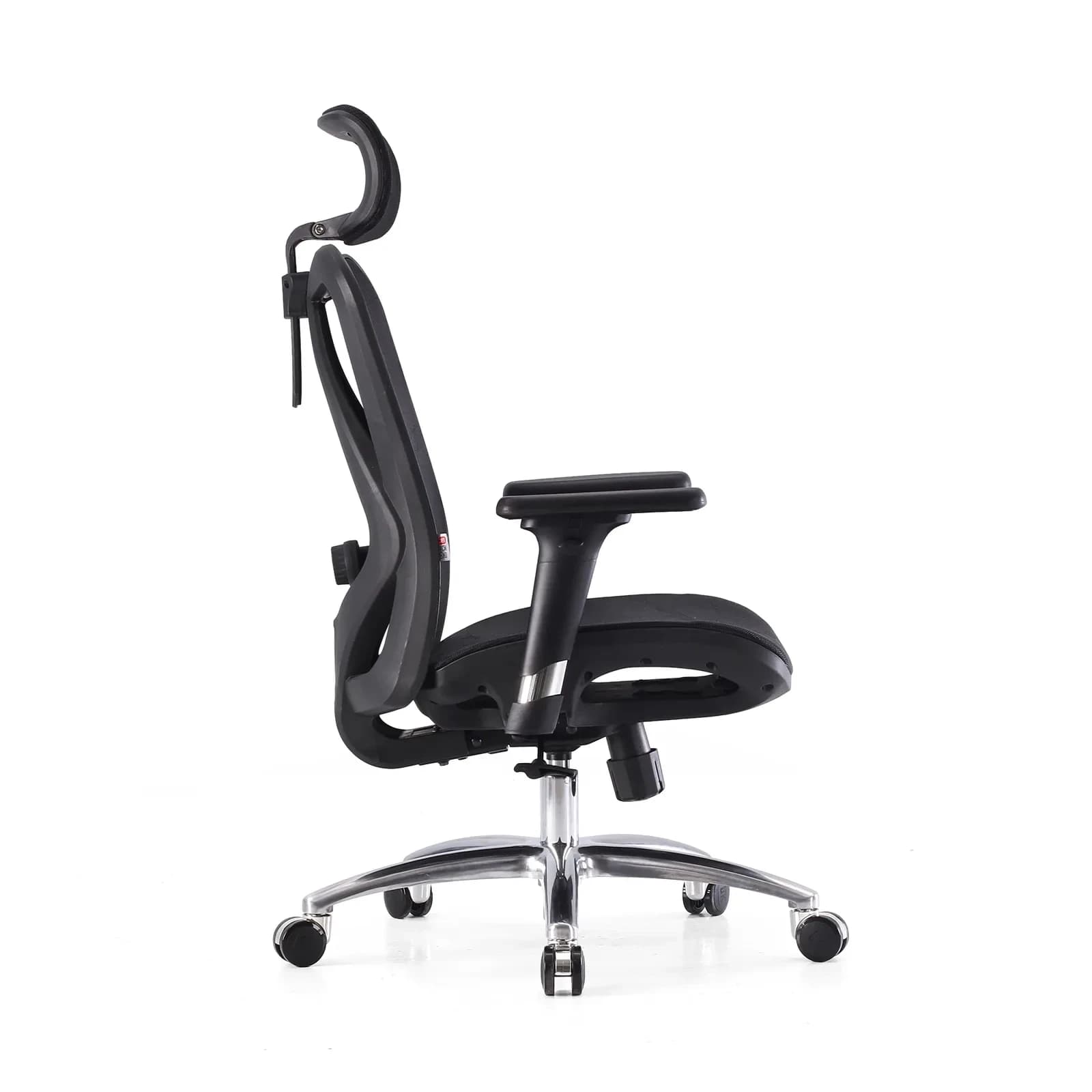 Office Chair SIHOO M57C-201 BLACK 3D Armrest, class 3 TUV gaslift,350mm steel base