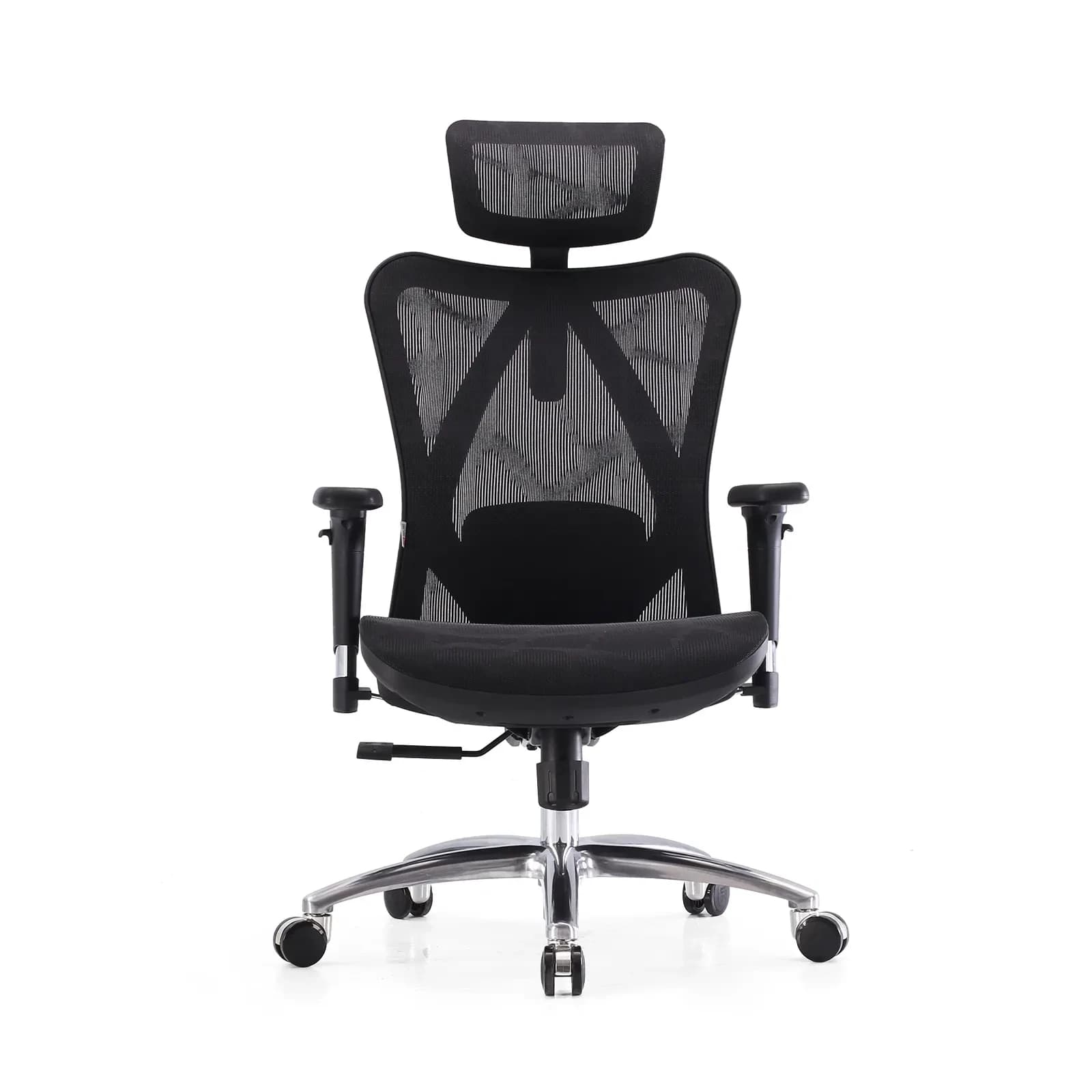 Office Chair SIHOO M57C-201 BLACK 3D Armrest, class 3 TUV gaslift,350mm steel base