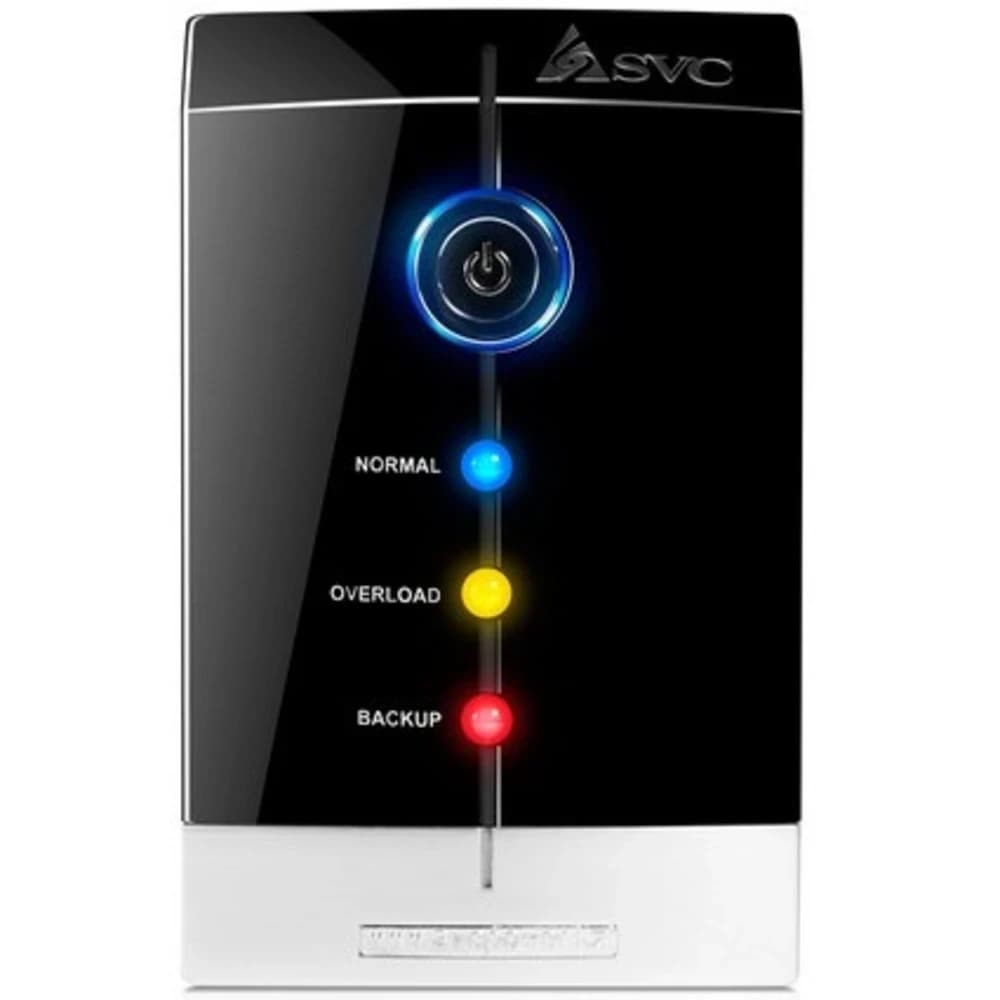 ИБП SVC V-1200-F (1200 ВА/720 Вт, линейно-интерактивный) чёрный