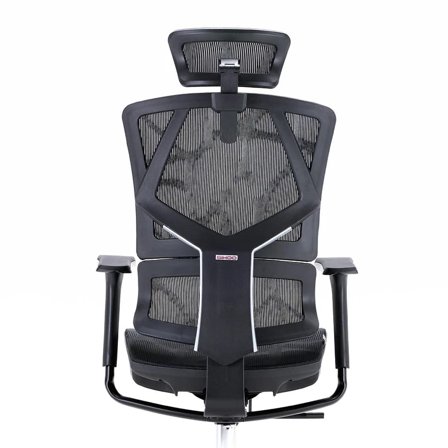 Office Chair SIHOO M90C-401 BLACK 3D Armrest, class 3 TUV gaslift,350mm aluminuim base